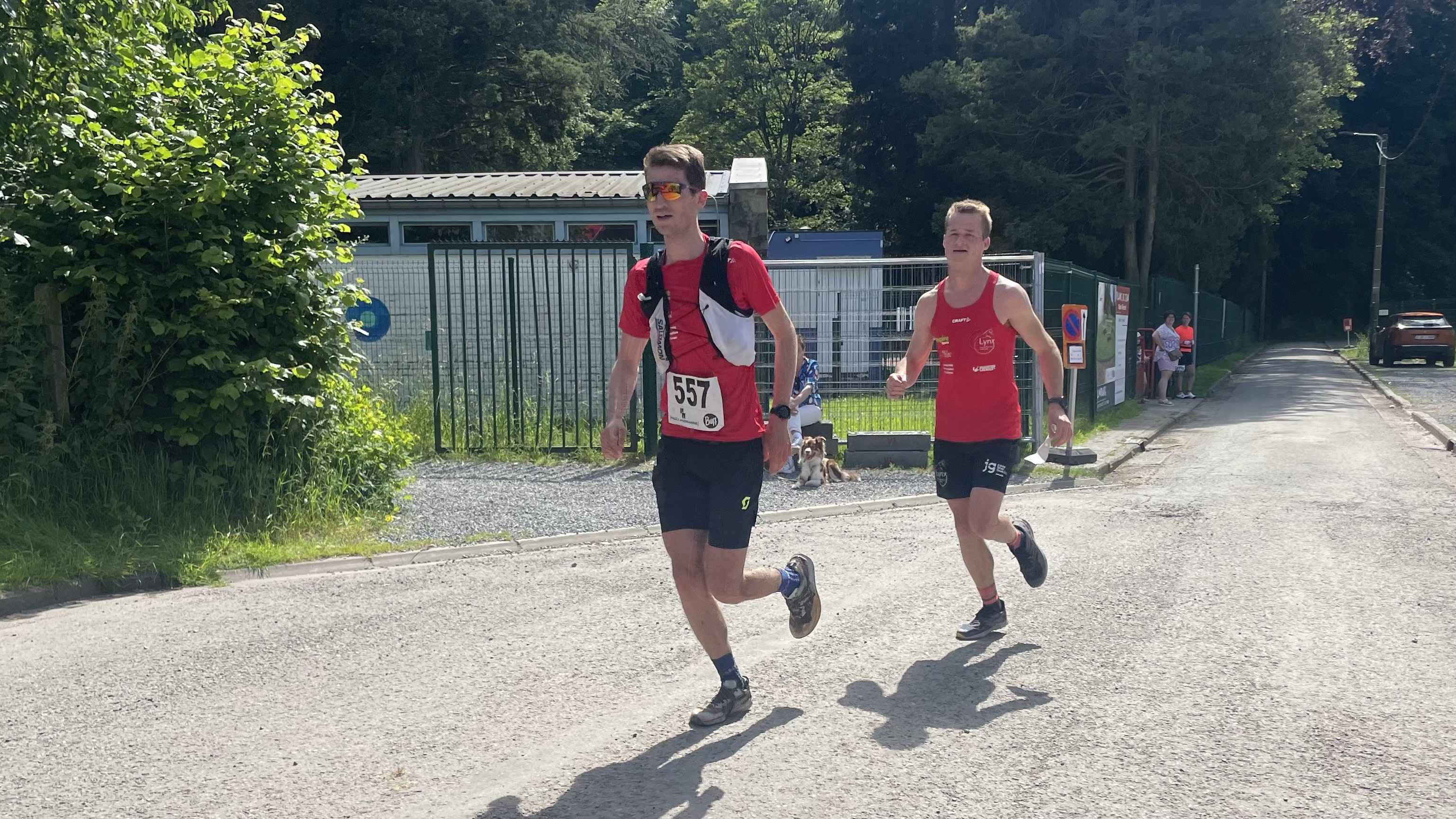 Retour en forme de Julien Claessens au Pti’ Boutrail à Dolhain