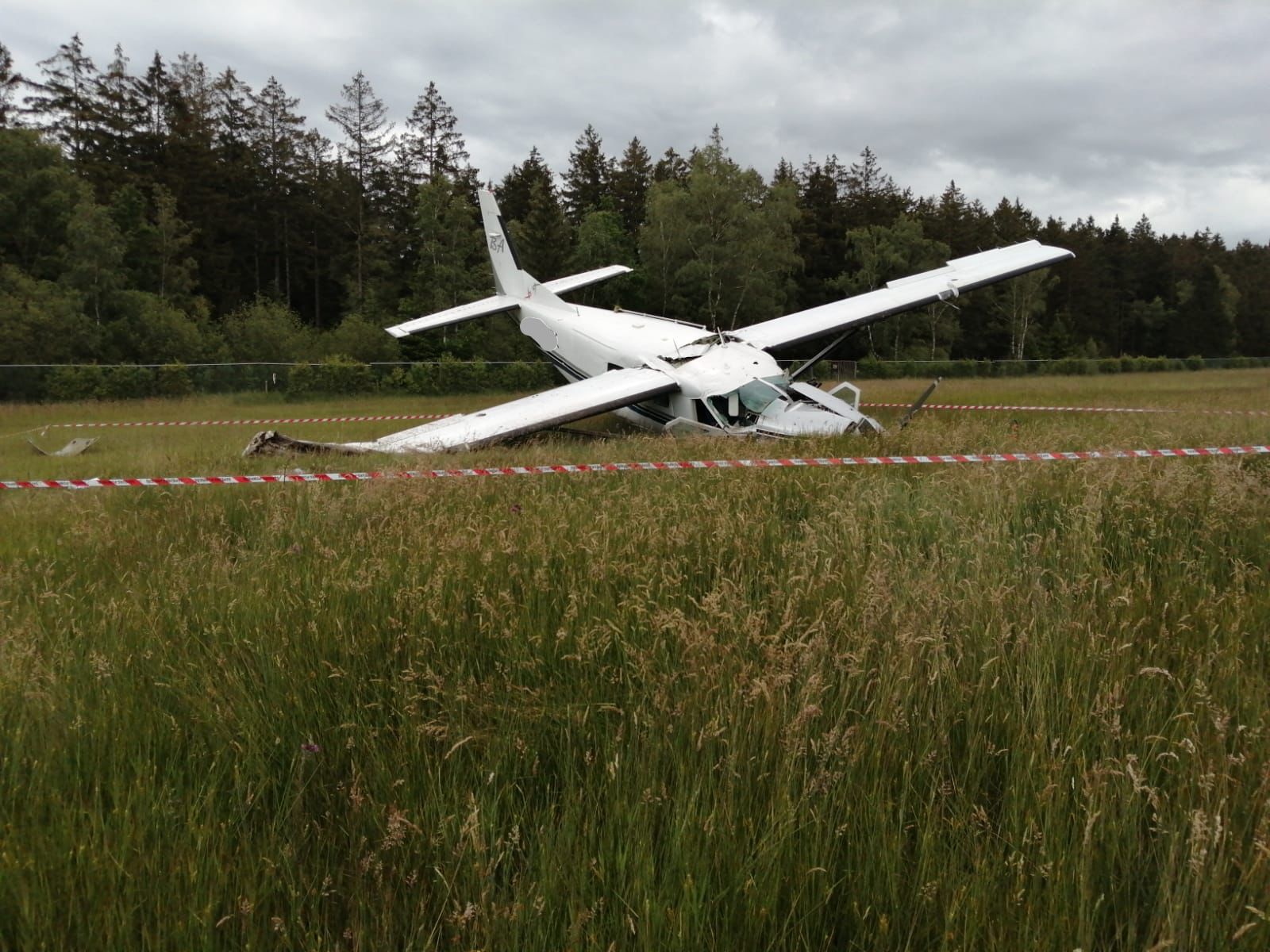 Un avion de tourisme s’écrase à l’aérodrome de Spa-La Sauvenière (photos)