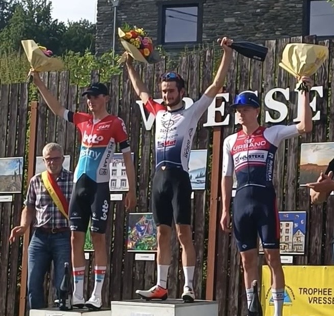 Noah De Graef remporte la course de côte espoirs à Vresse s/Semois