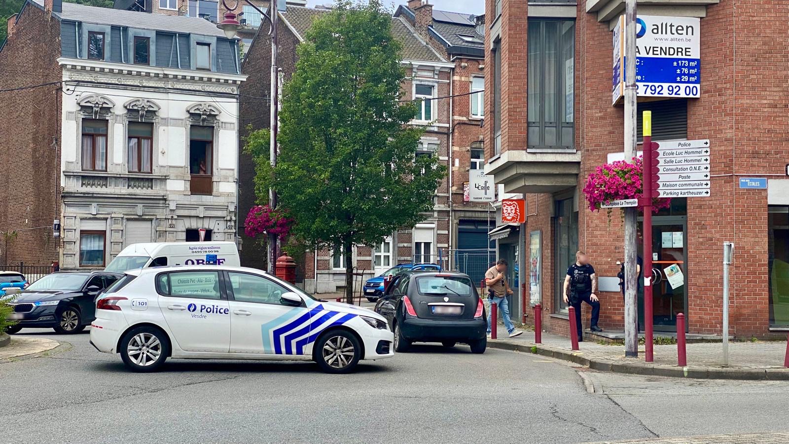 Violente altercation liée à la drogue ce matin à Dison : deux blessés