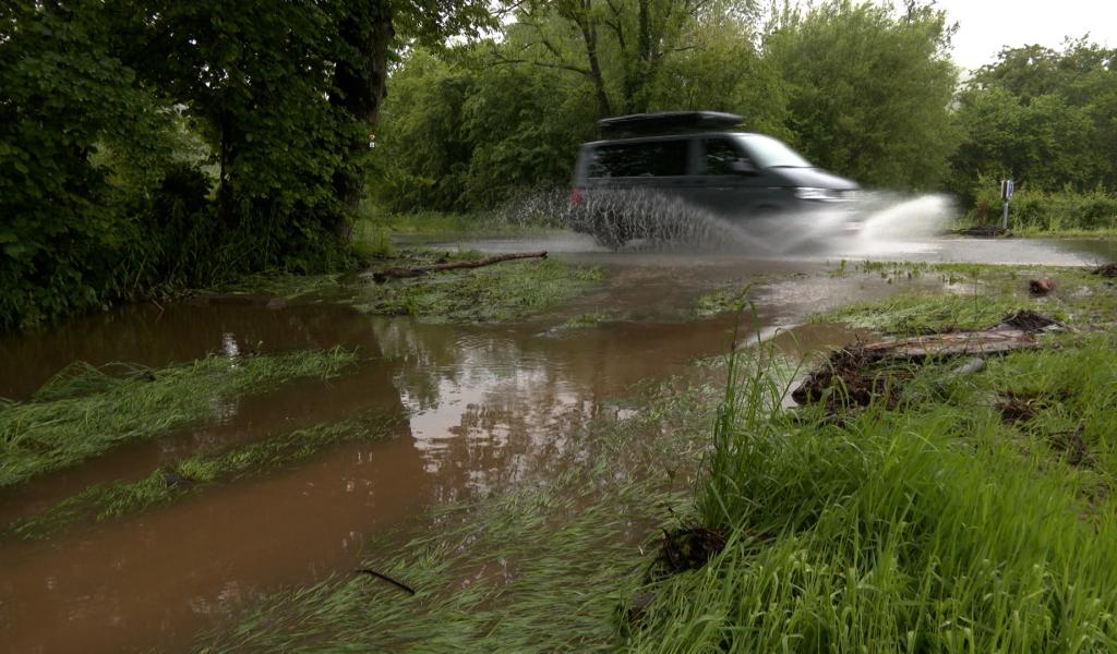 Inondations: de l'eau et de la boue, Aubel n'a jamais connu ça !