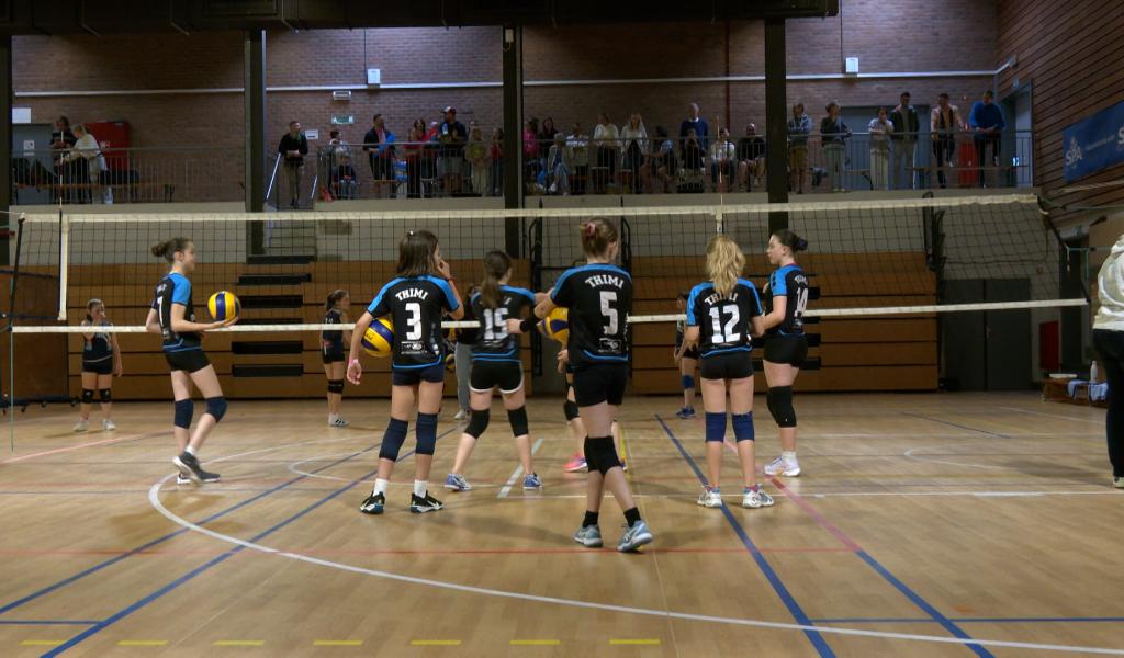 Les U11 filles de Thimister en finale nationale de volley