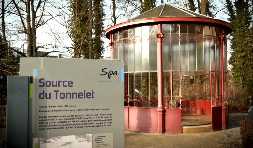 La Fontaine du Tonnelet à Spa classée avant d'autres sources ?