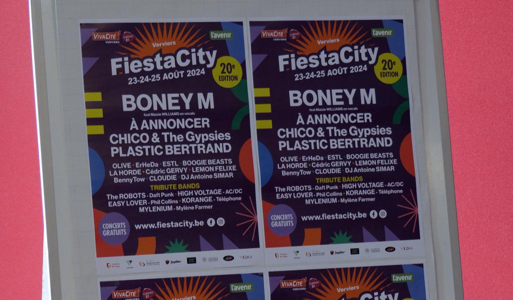 Boney M et Plastic Bertrand pour le 20ème FiestaCity