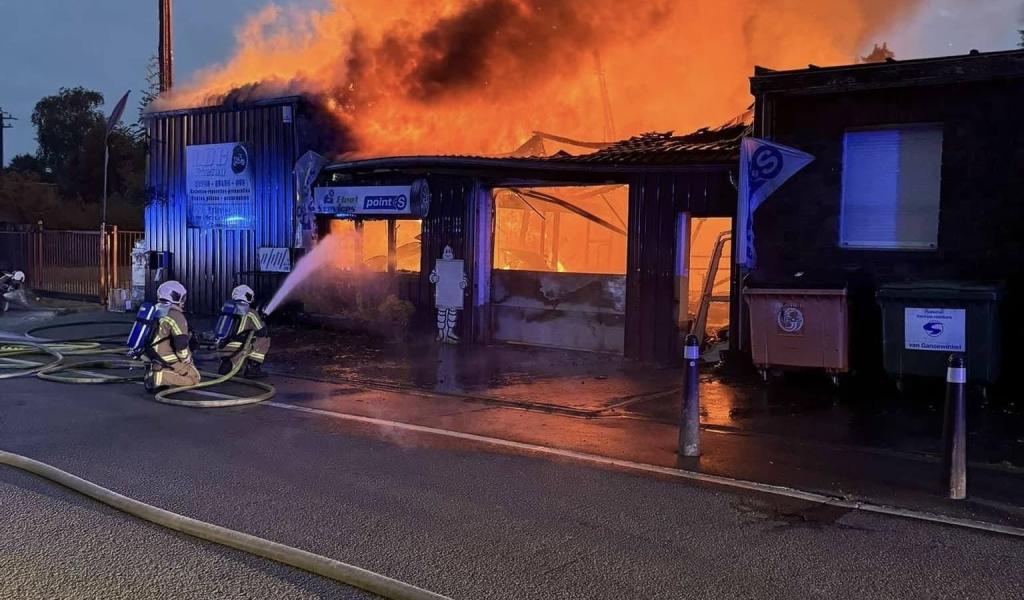 Incendie dans un garage à Tiège : la piste criminelle envisagée !