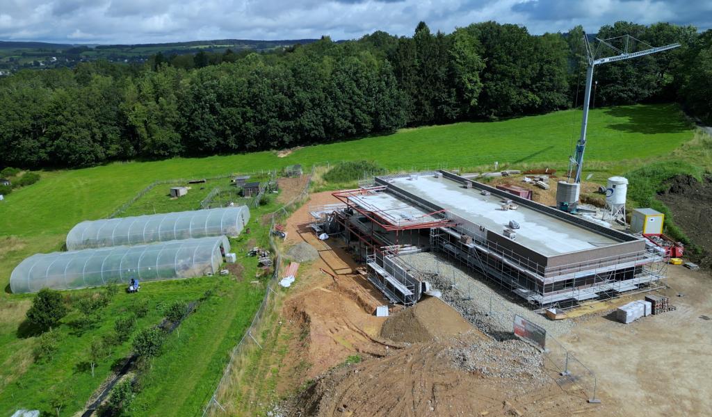 Cligneval: la ferme pédagogique de La Cad'Rine prend définitivement forme!