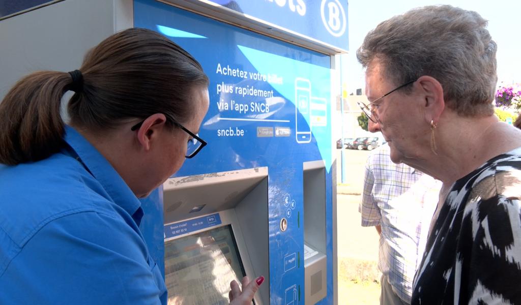 Apprendre à utiliser les automates de la SNCB, c'est possible!