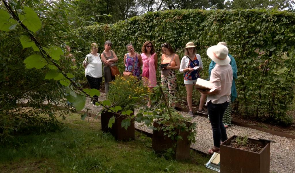 Une visite guidée sur le thème de la relaxation chez Ortis