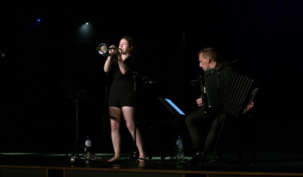 Un ange et une fée au coeur d'une rencontre musicale à Malmedy