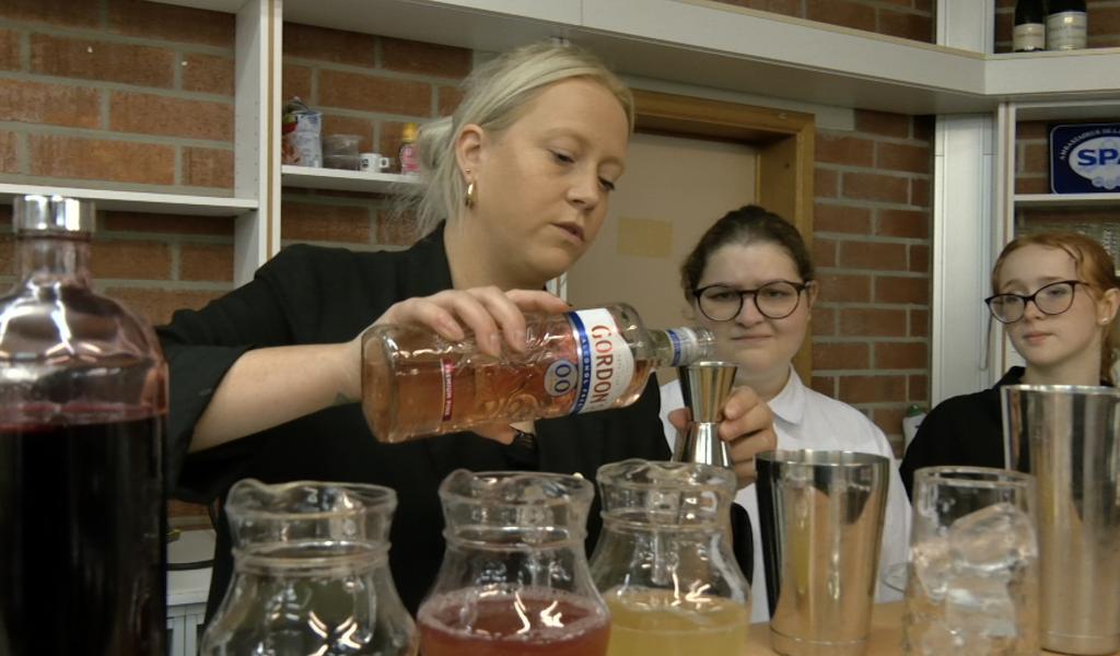 Ecole d'hôtellerie de Spa, ou l'art du barman enseigné