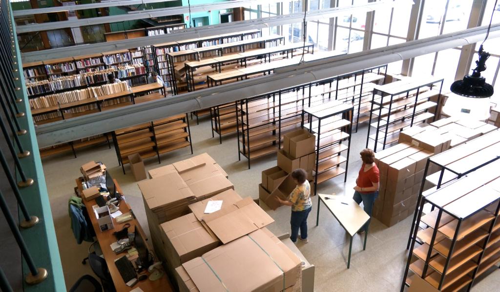 Verviers: 170 000 livres à déménager !