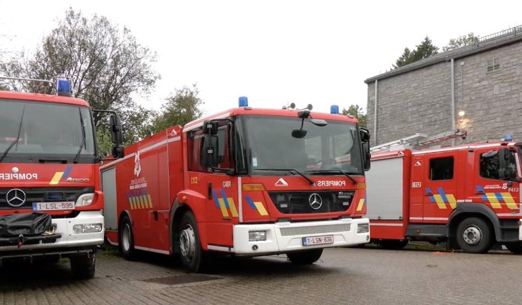 Dépression Kirk : la caserne des pompiers de Theux transférée préventivement à l'antenne de police