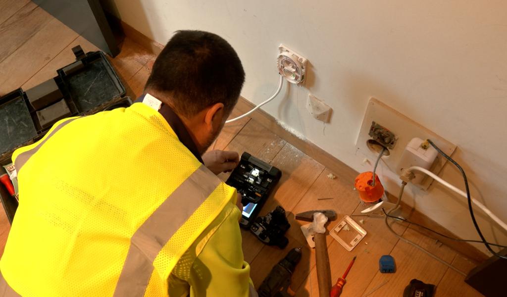 Verviers : la fibre optique de plus en plus présente