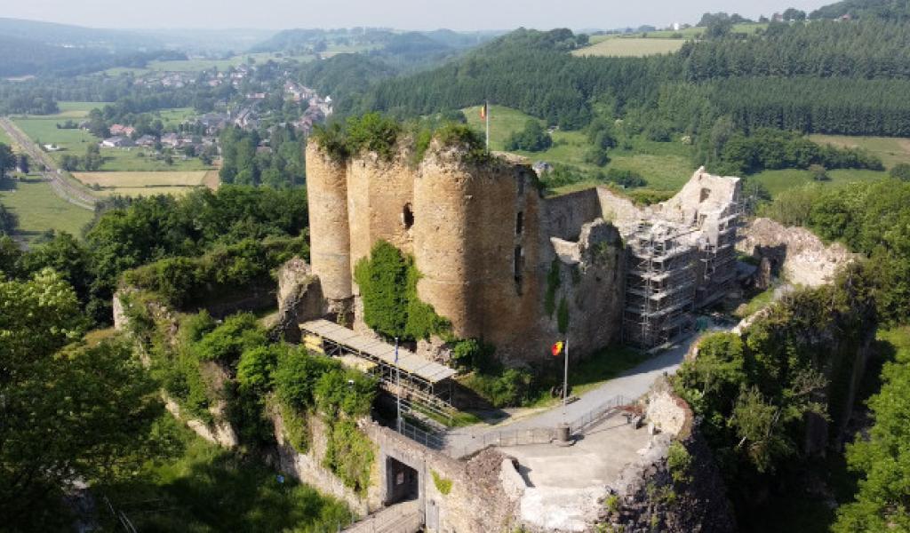 2 200 000 € prévus pour la restauration du donjon du château de Franchimont