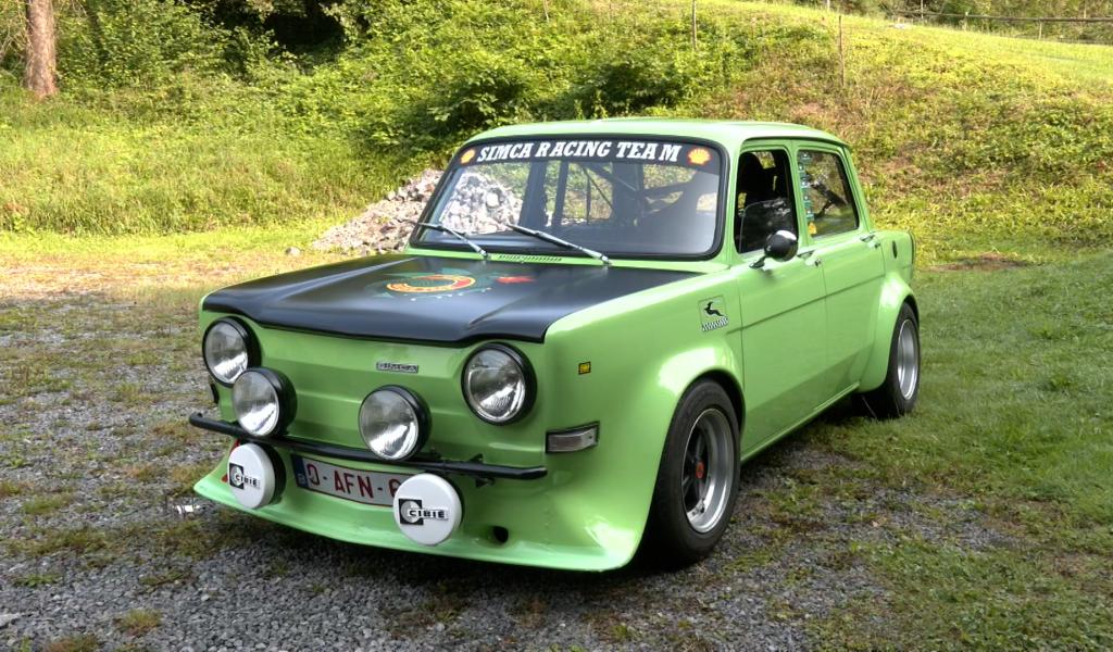 La Simca 1000 Rally 2 et son kit... Francorchamps !