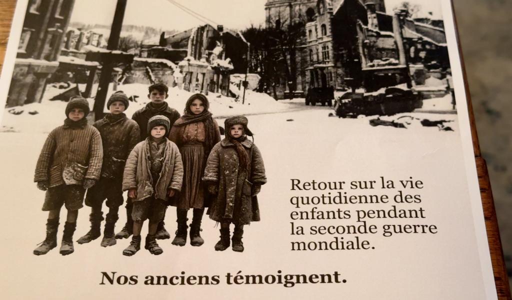 "Souvenirs d'enfance" de la guerre à Malmedy, un film témoin de la vie pendant la guerre