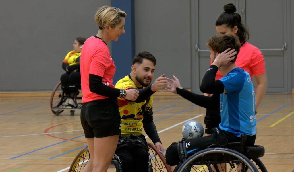 Le gratin européen du handball en chaise réuni à Spa