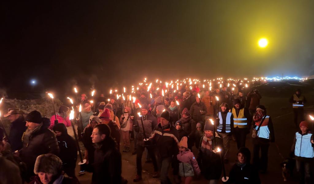 Xhoffraix : un spectacle haut en lumières!