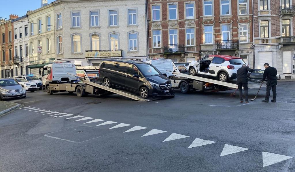 Un accident de circulation à Verviers fait trois blessés