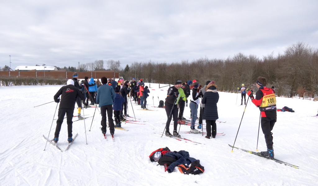 Des courses sprint par équipes au ski club d'Elsenborn