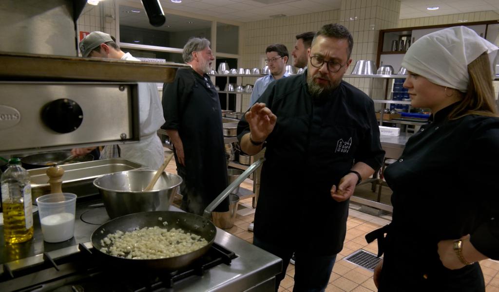 Spa: un banquet des chefs de haut vol à l'école d'hôtellerie