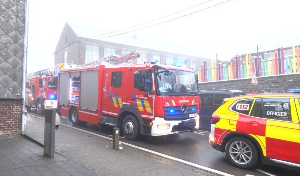 Aubel: 240 élèves évacués suite à l'incendie de l'école libre