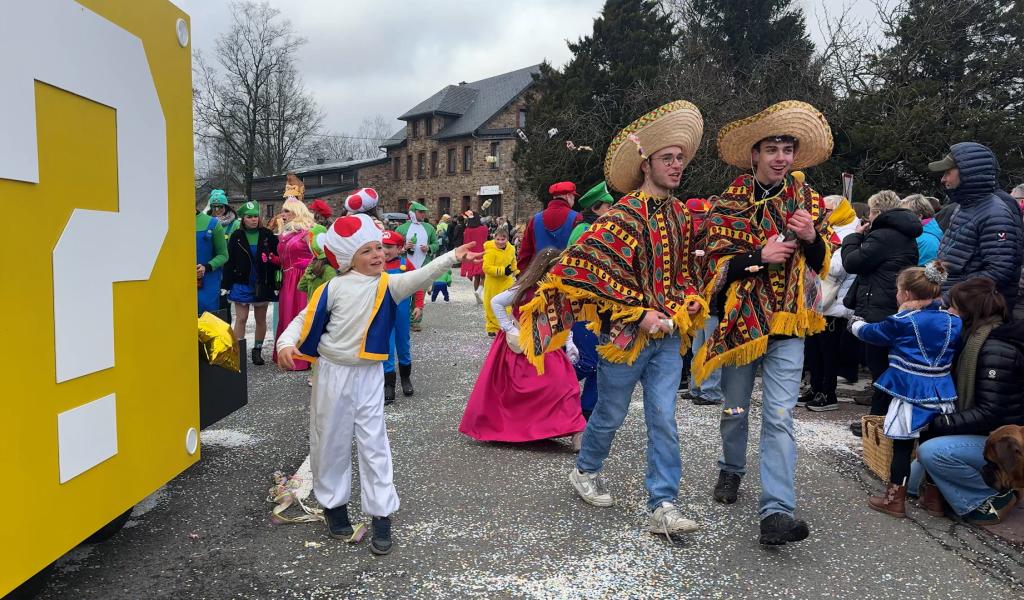 Le carnaval de Sourbrodt est petit en taille mais grand par son folklore