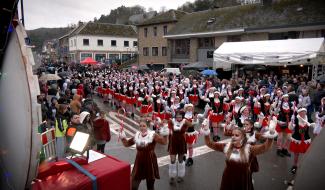 Le public présent pour la 117e édition du carnaval de Trois-Ponts