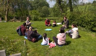 Un stage dans la nature mais surtout en famille