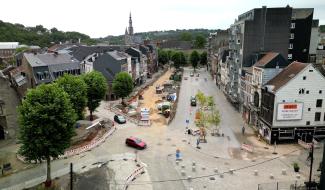 Place du Martyr : suite et presque fin des travaux