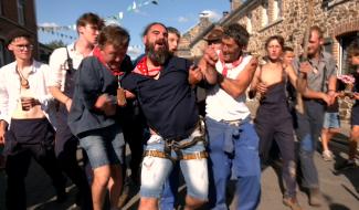 A Polleur, tous se mouillent à la Fête de la Cour du Coucou!