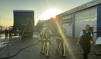 Incendie dans une carrosserie à Gemmenich : la catastrophe évitée de peu !