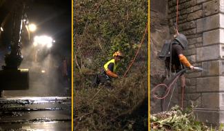 Rail: 3 semaines de travaux à Pepinster, dans les airs et sous terre