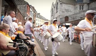 Les Amis du Bon Coeur à la fête pour leur centenaire