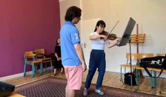 Académie de Malmedy: 45 musiciens chinois en stage d'été!