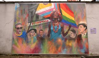 Verviers : une fresque dévoilée pour visibiliser la communauté LGBTQIA+