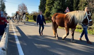 Hockai: une balade dans les rues du village pour la fête à la Ferme des Hautes Fagnes