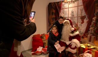 Verviers : les enfants plus nombreux que jamais dans la maison du Père Noël