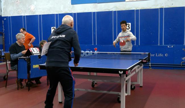 Nouveau carton plein pour le 19e tournoi national de tennis de table pour personnes différentes