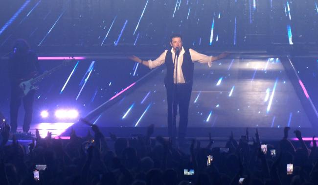 Patrick Bruel : " Ca va être difficile d'enlever une partie de mon spectacle aux Francos de Spa ! "