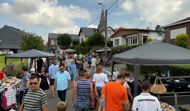 10 000 visiteurs pour fêter les 50 ans de la brocante d’Aubel !