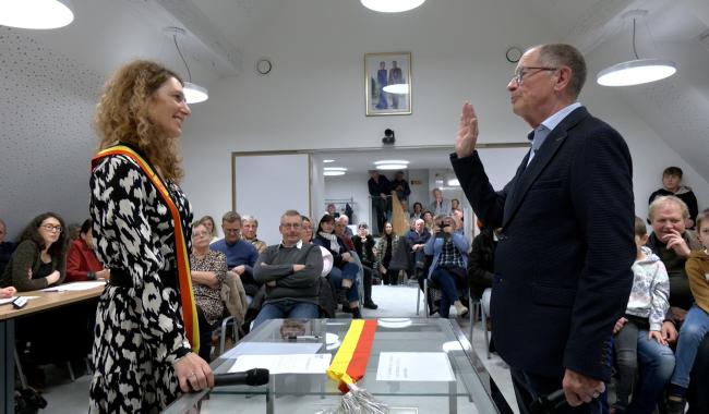 Thimister-Clermont:  larmes, sérénité et jeunesse pour la prestation de serment