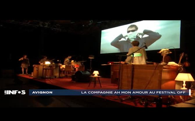 La Compagnie verviétoise Ah mon amour au festival off d'Avignon