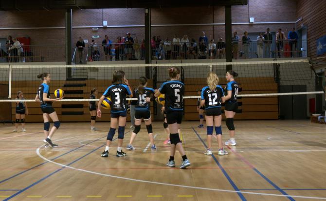 Les U11 filles de Thimister en finale nationale de volley