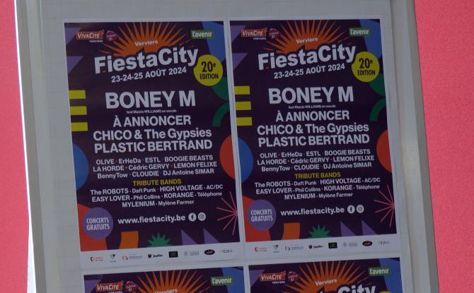 Boney M et Plastic Bertrand pour le 20ème FiestaCity