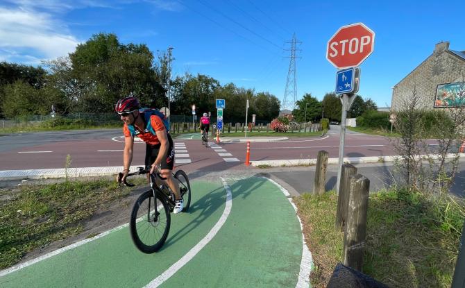 La traversée cyclo-piétonne sur la N627 est-elle suffisamment sécurisée ?