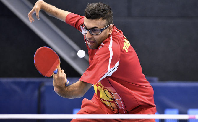 Jeux Paralympiques : l'Eupenois Ben Despineux s'incline au 1er tour en tennis de table