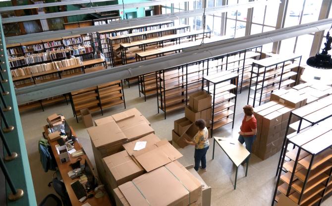 Verviers: 170 000 livres à déménager !