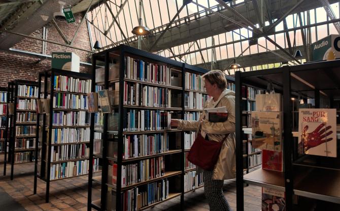 La bibliothèque s'est installée dans "La Ville dans la Ville"