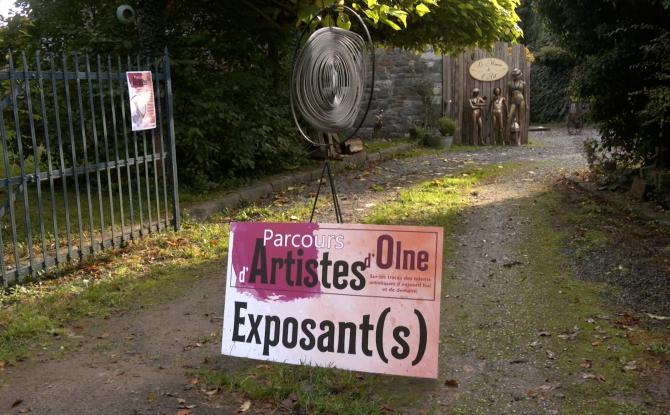 Parcours d'artistes à Olne : plus de 70 artistes ont exposé leurs œuvres